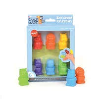 Micador® early stART® Zoo Crew Crayons, 6ct.