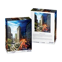 Stephen Wilkes Day to Night Puzzle - Flatiron, New York: 1036 Pcs