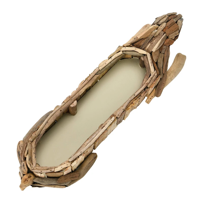 19.5" Driftwood Rabbit Planter