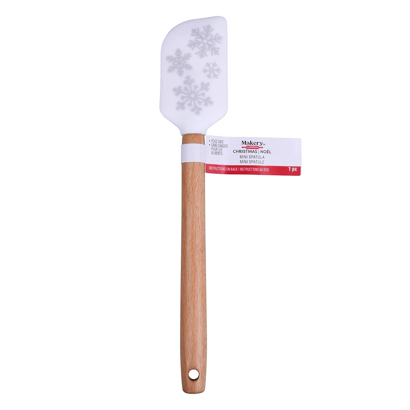 Snowflakes Mini Spatula by Makery™