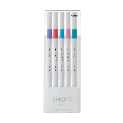 EMOTT Candy Pop 5 Color Fineliner Pen Set