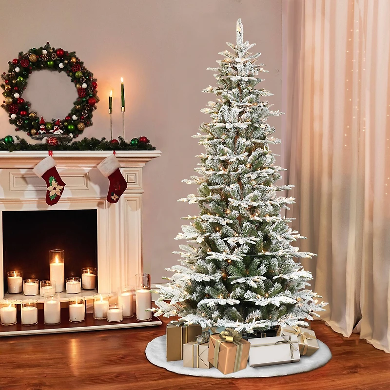 7.5ft. Pre-Lit Aspen Fir Artificial Christmas Tree