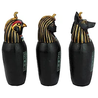 Design Toscano The Three Egyptian Canopic Jars of the Pharaoh's Tomb