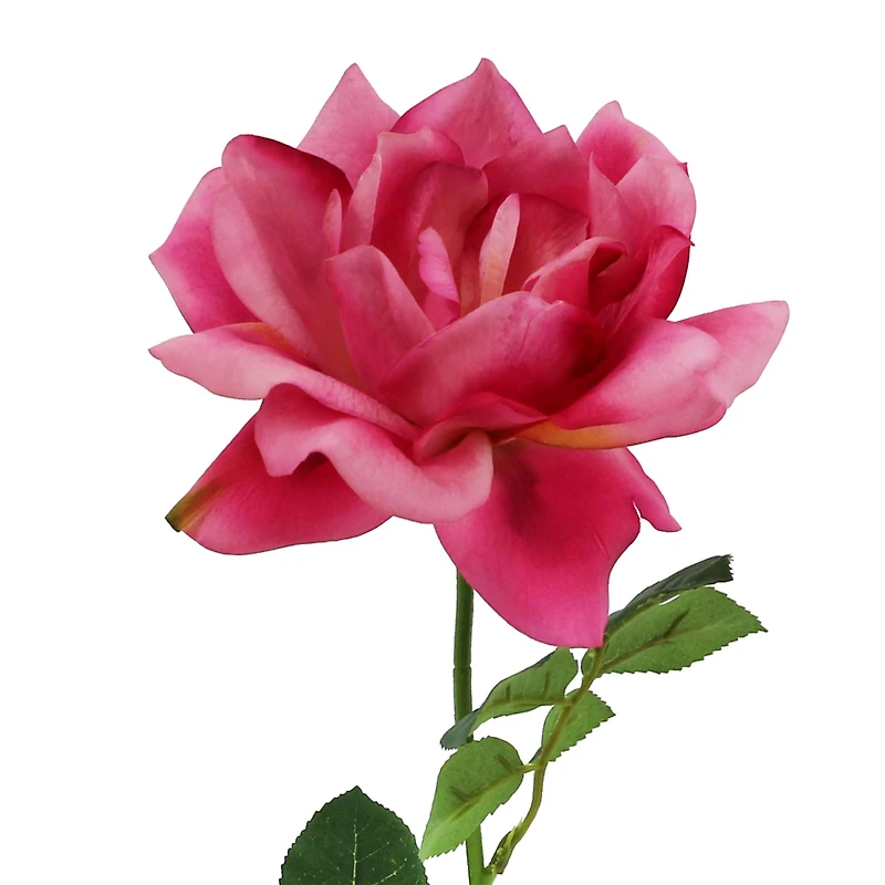 27" Pink Tea Rose Real Touch Stem by Ashland®