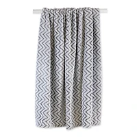 DII® Gray Chevron Plush Throw
