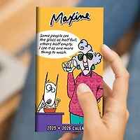 TF Publishing 2025-2026 Small Maxine Monthly Pocket Planner