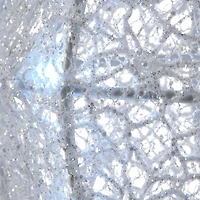 30" Pre-Lit Fabric Snowman