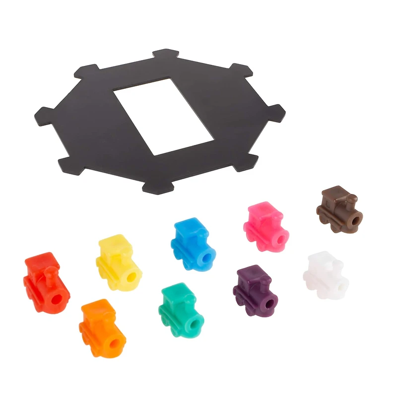 Toy Time Mexican Dominos Train Style Set