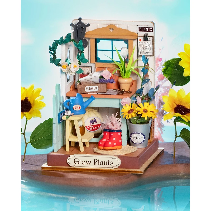 Rolife® Dreaming Terrace Garden DIY Miniature Kit