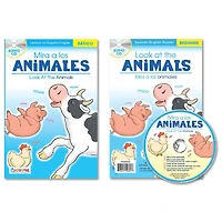 Spanish-English Readers with audio CD bundle set