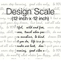 RoomMates Black Dream Big Script Peel & Stick Wallpaper