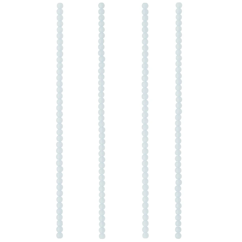 12 Pack: Light Sapphire Round Glass Beads, 4mm by Bead Landing™