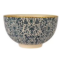 Hello Honey® 4.5" Floral Mosaic Stoneware Bowl Set