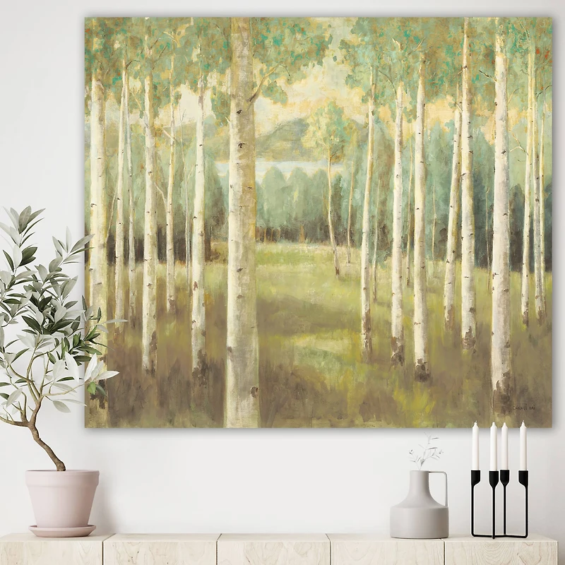 Designart - Aspens Neutral Forest