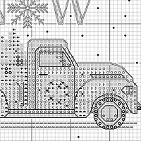 Dimensions® Learn-A-Craft Holiday Family Truck Counted Cross Stitch Kit