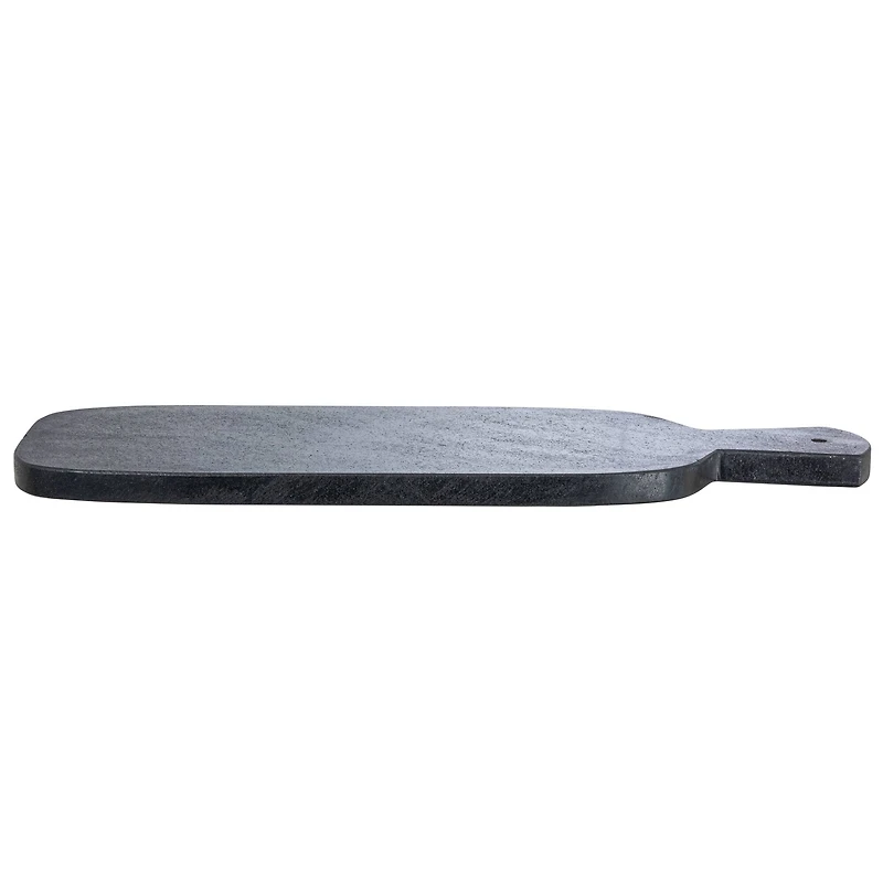 Hello Honey® 15" Black Modern Marble Cutting or Charcuterie Board with Handle