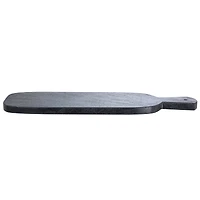 Hello Honey® 15" Black Modern Marble Cutting or Charcuterie Board with Handle