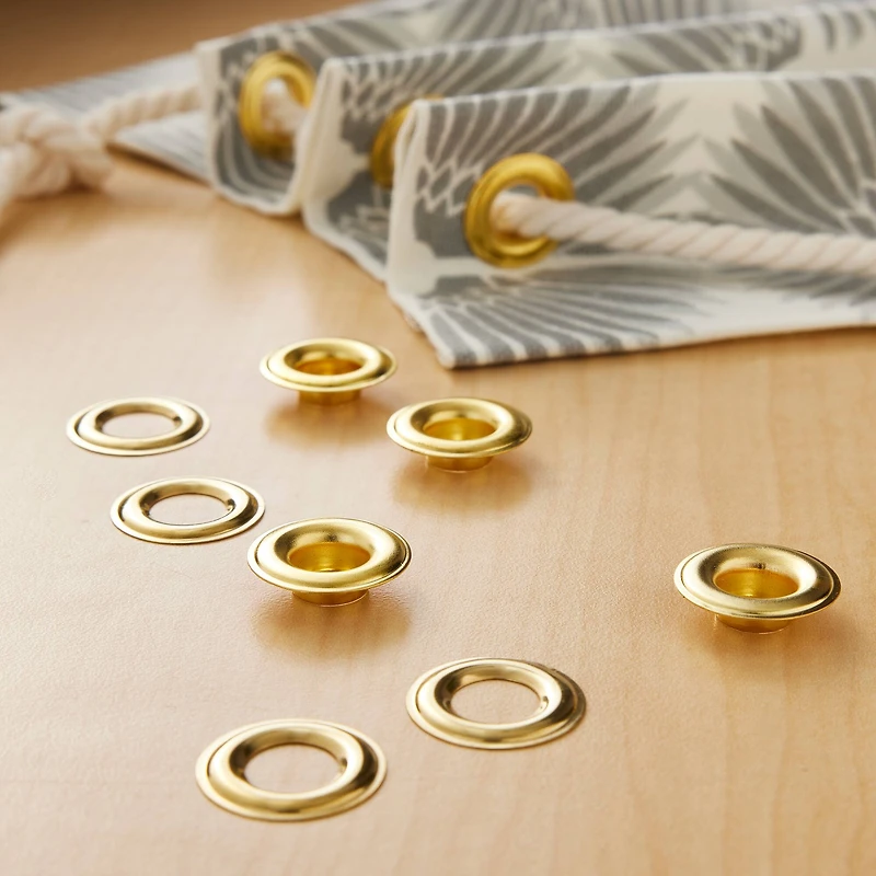 Gold Eyelets by Loops & Threads™