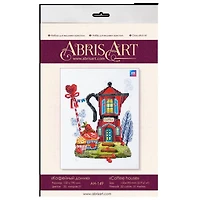 Abris Art Coffee House Counted Cross Stitch Kit