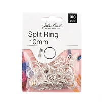 John Bead Must Have Findings 10mm Split Rings, 100ct.