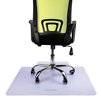 Mind Reader Clear Office Chair Mat for Hardwood Floors