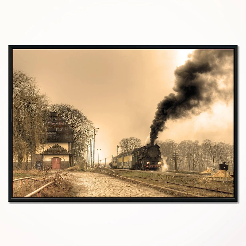 Designart - Retro Steam Train