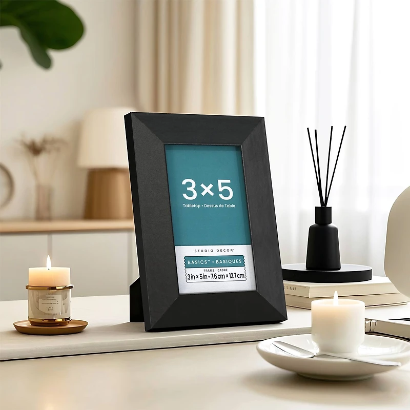 Basics™ Studio Black Tabletop Frame by Studio Décor