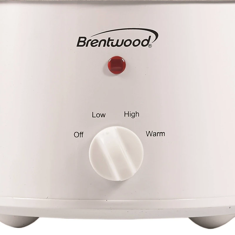 Brentwood 1.5qt. White Slow Cooker