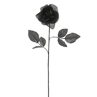 Black Open Rose Stem by Ashland™