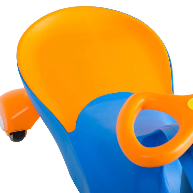 Toy Time Blue & Orange Wiggle Car