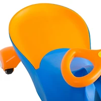 Toy Time Blue & Orange Wiggle Car