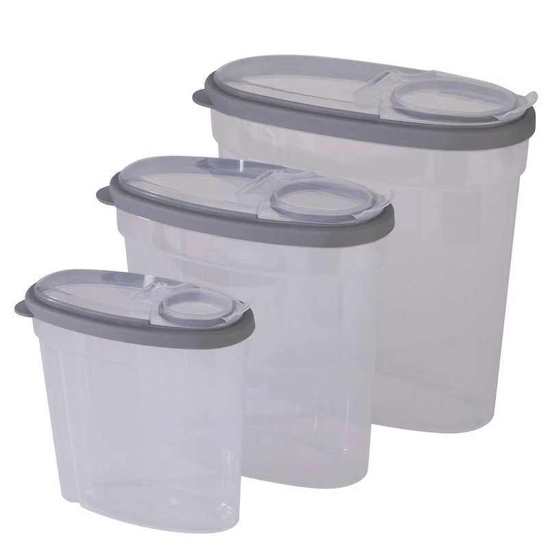 Kitchen Details Cereal Containers, 3ct.