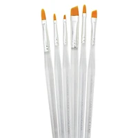 Royal & Langnickel® Clear Choice 6 Piece Brush Set, Filberts & Angulars