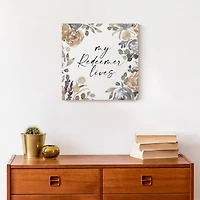 My Redeemer Lives Canvas Wall Art