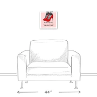 Something Wicked Red Heels Canvas Wall Art