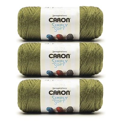 3 Pack Caron® Simply Soft™ Yarn
