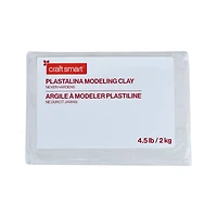 4.5lb. White Plastalina Modeling Clay by Craft Smart®