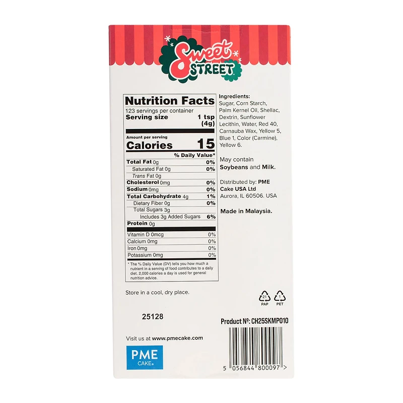 PME Cake Sweet Street® Traditional Holiday Sprinkle Set