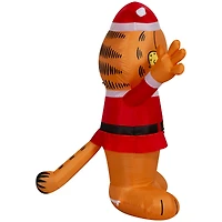 3.5ft. Airblown® Inflatable Christmas Garfield in Santa Suit