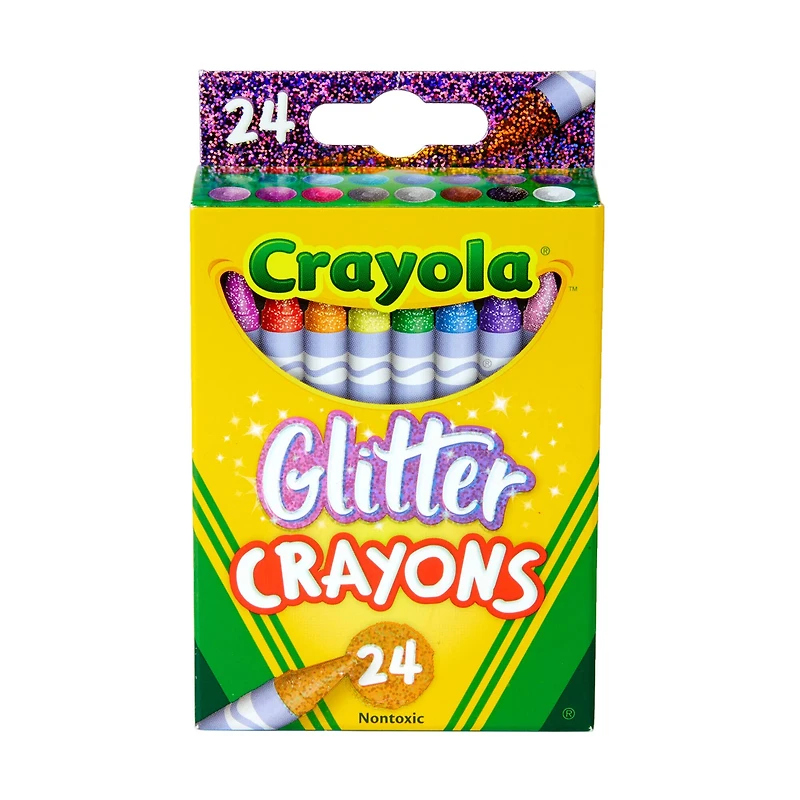 Crayola® Glitter Crayons, 24ct.