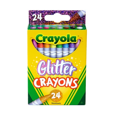 Crayola® Glitter Crayons, 24ct.