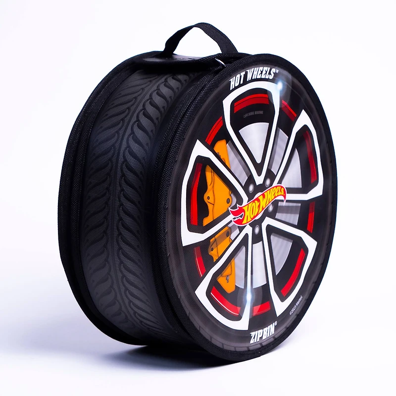 Tara Toy ZipBin Hot Wheels Wheelie Track Pack & Racetrack Mat