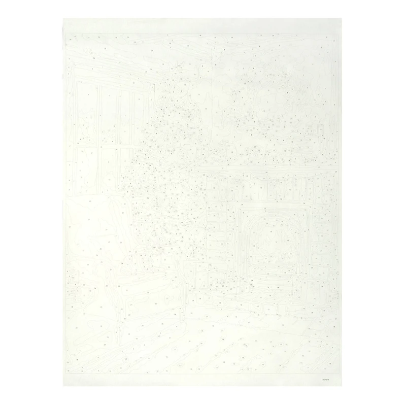 16" x 20" Cozy Fireplace Paint-by-Number Kit by Artist's Loft™