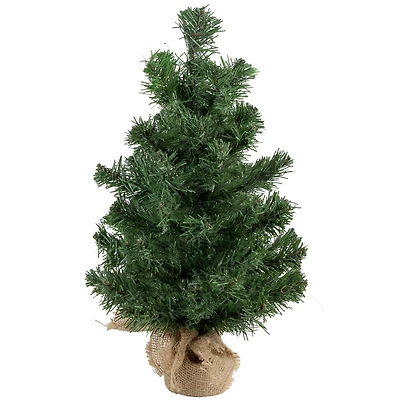 18" Unlit Pine Artificial Christmas Tree