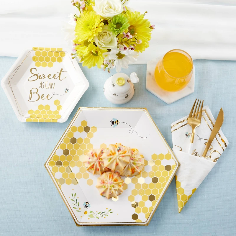 Kate Aspen® Sweet As Can Bee Paper Beverage Napkins, 60ct.