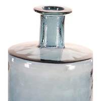 Charcoal Glass Coastal Vase