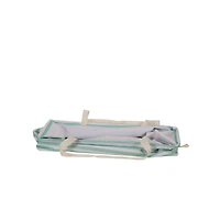 Household Essentials Krush® Teal Stripe Canvas Tote