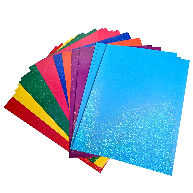 9" x 12" Bright Holographic Foil Paper, 24ct. by Creatology™