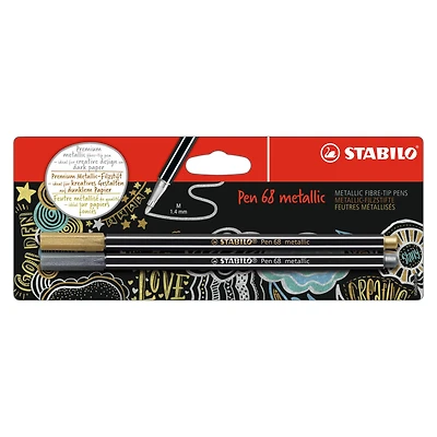 Stabilo® Pen 68 Metallic Color Pen Set