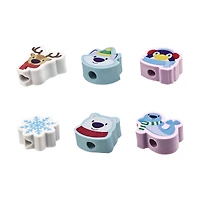 Christmas Animal Pencil Topper Erasers by Creatology™